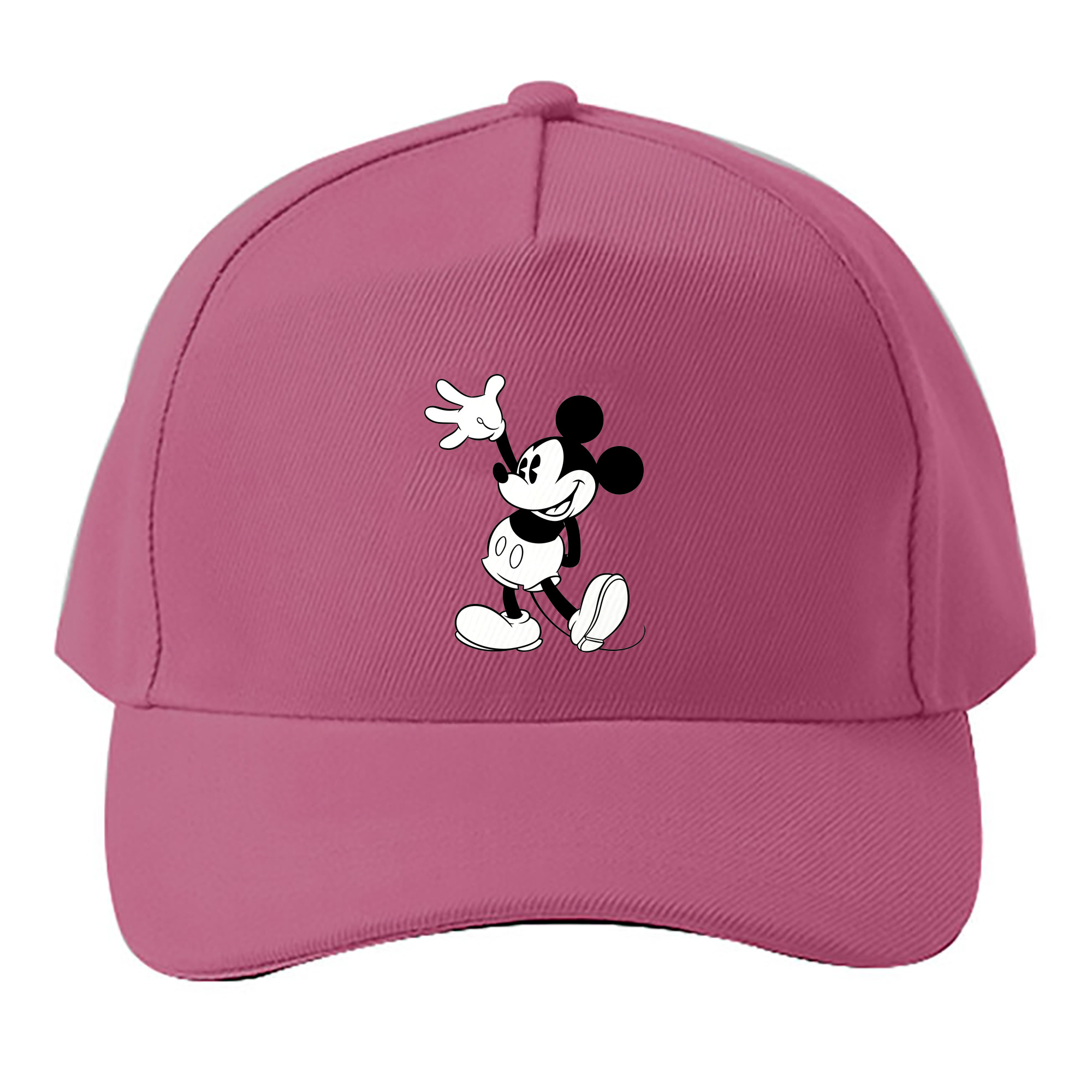 （画像用） ミッキーマウス Mickey Mouse ベースボールキャップ 綿100％ 男女兼用 帽子 スポーツ
